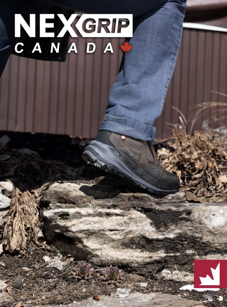 NexGrip Ice Walker M-200G P0583BRW Brown - Boutique du Cordonnier