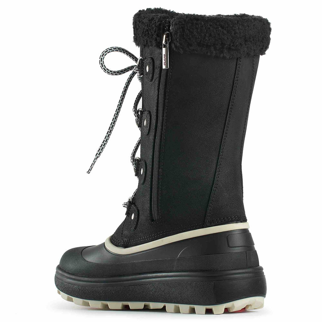 Olang ARTICO Nero | Bottes d'hiver à crampons - Boutique du Cordonnier