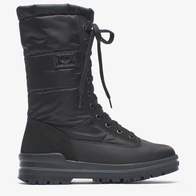 Olang GLAMOUR Mat Nero | Bottes d'hiver à crampons - Boutique du Cordonnier