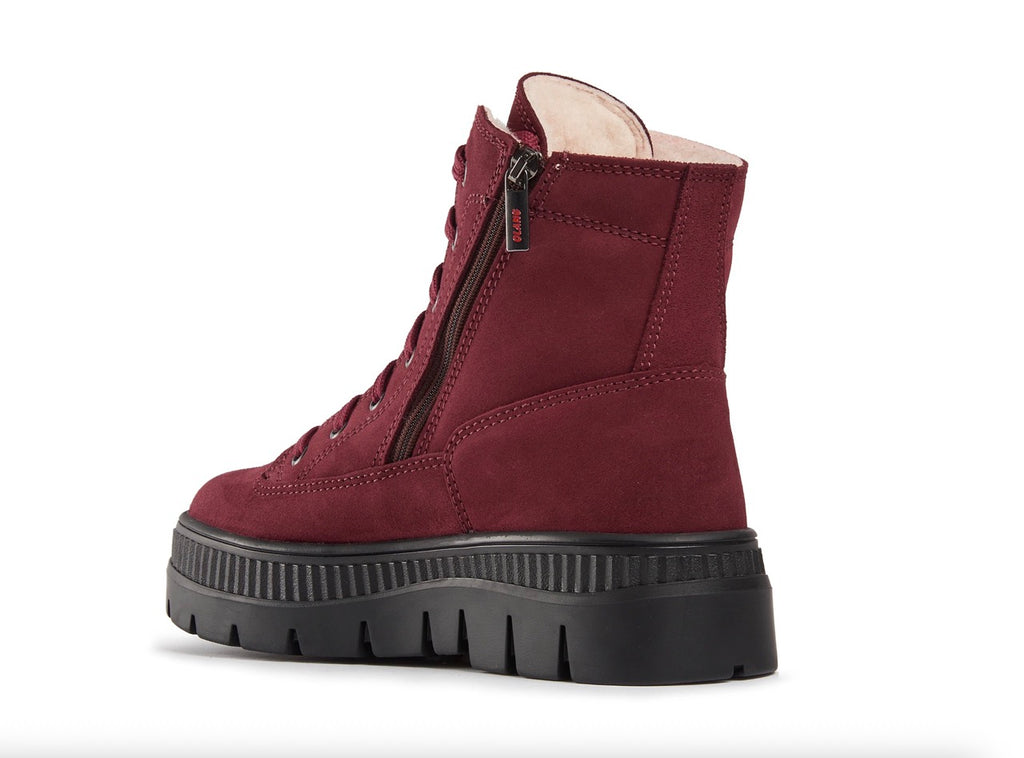 Olang GLEE Bordo | Bottes d'hiver à crampons - Boutique du Cordonnier