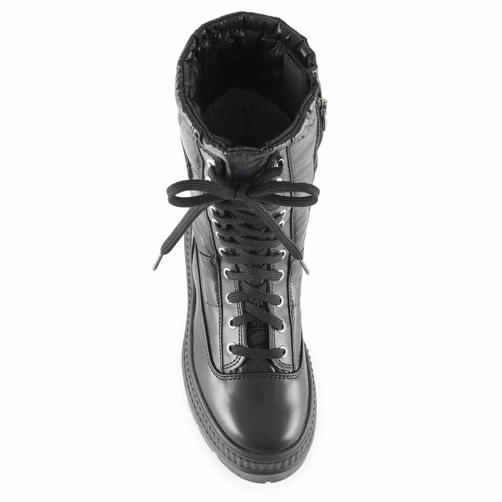 Olang MAGNET Nero | Bottes d'hiver à crampons - Boutique du Cordonnier