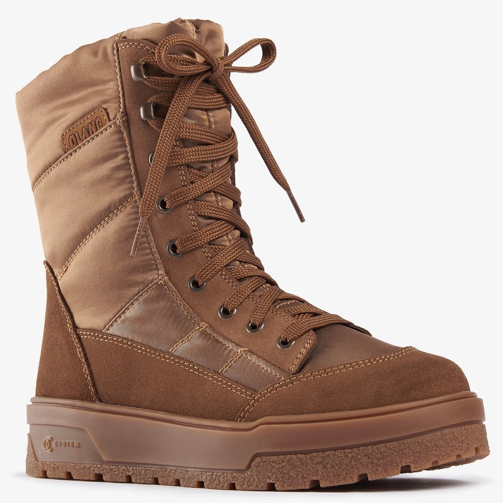 Olang MIDNIGHT Cuoio | Bottes d'hiver à crampons - Boutique du Cordonnier