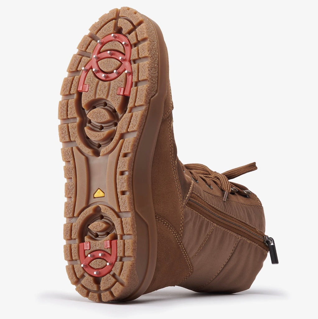 Olang MIDNIGHT Cuoio | Bottes d'hiver à crampons - Boutique du Cordonnier