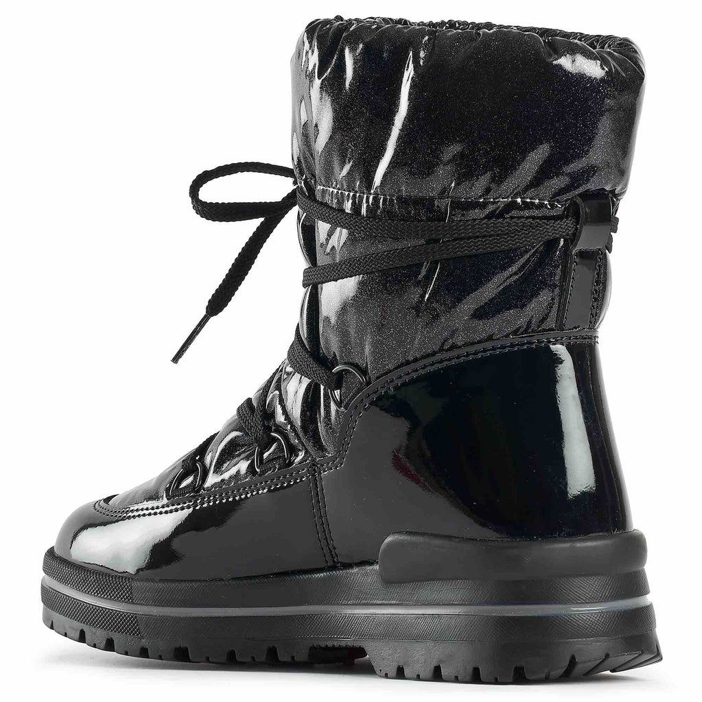 Olang OPERA Ice Nero 81 | Bottes d'hiver à crampons - Boutique du Cordonnier