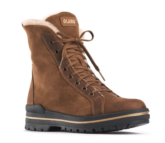 Olang ZAIDE Cuoio 2.0 | Bottes d'hiver à crampons - Boutique du Cordonnier