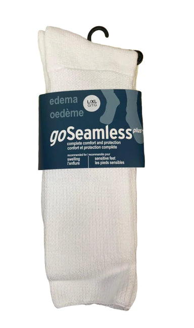 Paradigm Medical - goSeamless Chaussettes anti-œdème G8703W/G8704W Blanc - Boutique du Cordonnier