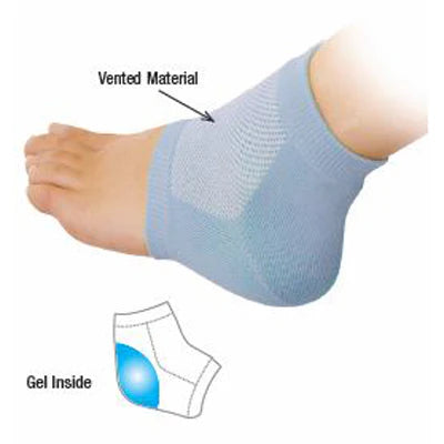 Paradigm Medical - goSeamless Manchon protecteur, hydratant, ventilé pour talon en gel GS608 - Boutique du Cordonnier