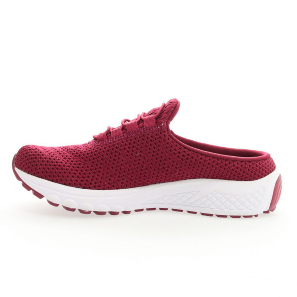 Propét TOUR KNIT SLIDE WAO001M Wine - Boutique du Cordonnier