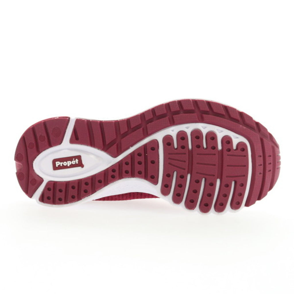 Propét TOUR KNIT SLIDE WAO001M Wine - Boutique du Cordonnier