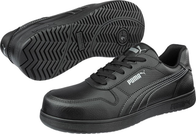 Puma FRONTCOURT BLACK LOW 640283 - Boutique du Cordonnier