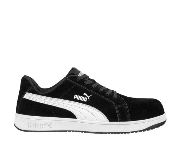 Puma ICONIC BLACK LOW 640013 - Boutique du Cordonnier