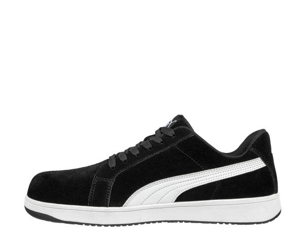 Puma ICONIC BLACK LOW 640013 - Boutique du Cordonnier