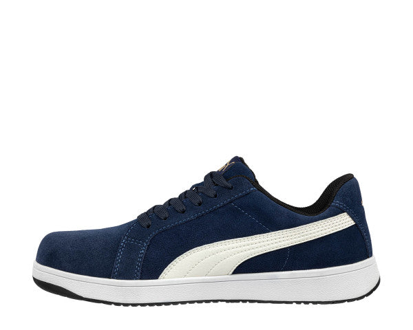 Puma ICONIC NAVY LOW 640023 - Boutique du Cordonnier