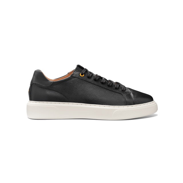 Samuel Hubbard Men's Sunset Sneaker 2.0 M1670-048 Noir/semelle blanche - Boutique du Cordonnier