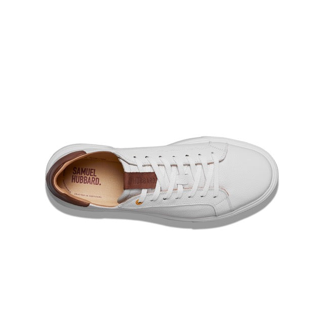 Samuel Hubbard Men's Sunset Sneaker 2.0 M1670-110 Blanc - Boutique du Cordonnier