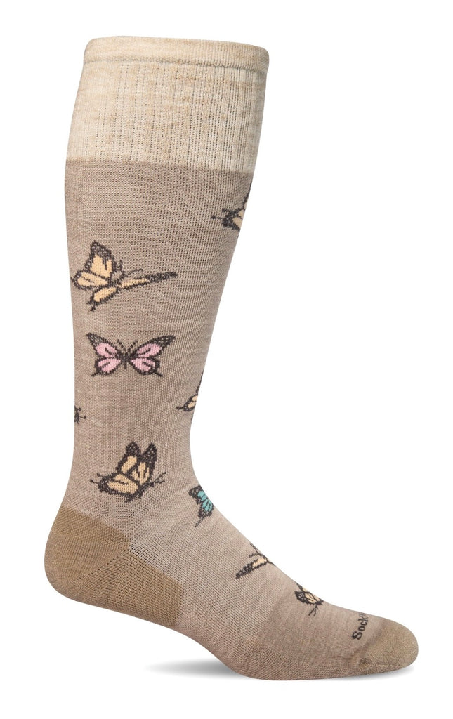 Sockwell Flutter-OTC SW160W Putty 080 | Compression Graduée Ferme 20-30mmHg - Boutique du Cordonnier