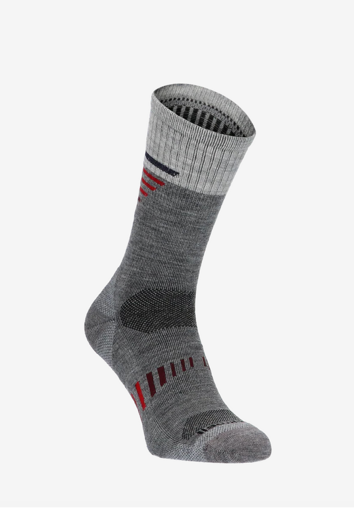 Sockwell Ascend II Crew CT36M Light Grey 800 | Compression Graduée Modérée 15-20mmHg - Boutique du Cordonnier