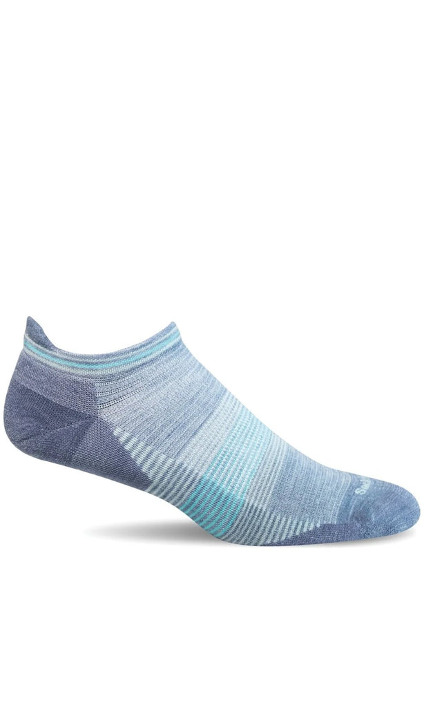 Sockwell Cadence Micro SW162W Bluestone 660 | Compression Modérée 15-20mmHg - Boutique du Cordonnier