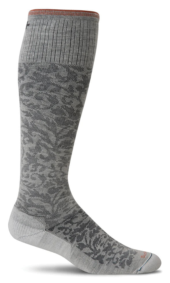 Sockwell Damask SW16W Oyster 060 | Compression Graduée Modérée 15-20mmHg - Boutique du Codonnier