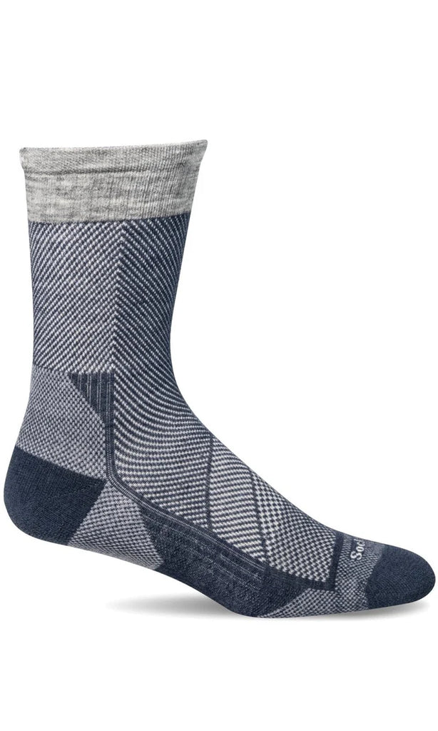 Sockwell Elevate Crew SW143M Denim 650 | Compression Graduée Modérée 15-20mmHg - Boutique du Cordonnier