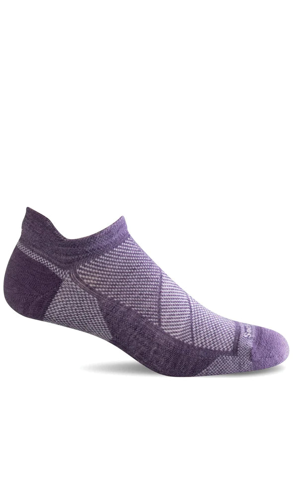 Sockwell Elevate Micro SW83W Plum 350 | Compression Modérée 15-20mmHg - Boutique du Cordonnier