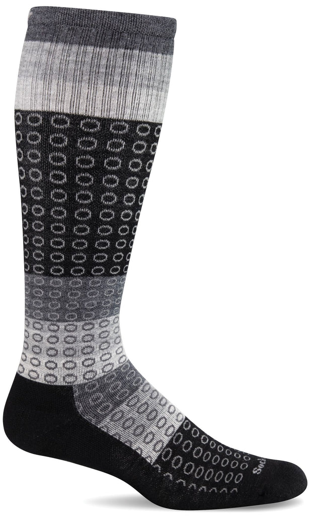 Sockwell Full Circle WIDE CALF FIT SW154W Noir 900 | Compression Graduée Modérée 15-20mmHg - Boutique du Cordonnier