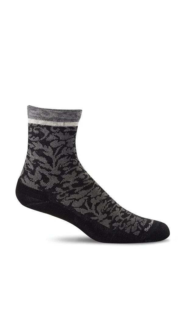 Sockwell Plantar Crush-Crew SW32W Black2 901 | Soulagement de la Fasciite Plantaire - Boutique du Cordonnier