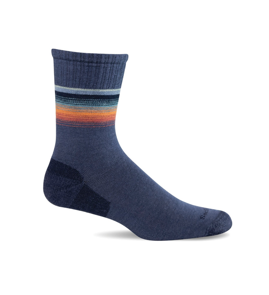 Sockwell Plantar Cush Crew II SW110M Denim 650 | Fasciite Plantaire - Boutique du Cordonnier