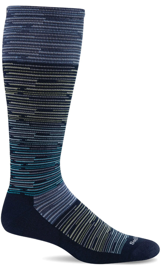 Sockwell Digi Space-Dye SW108M Marine 600 | Compression Graduée Modérée 15-20mmHg - Boutique du Cordonnier