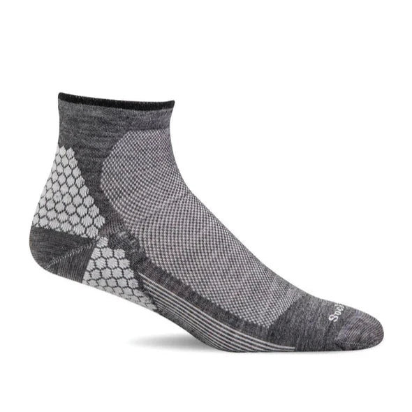 Sockwell Plantar Sport Quarter SW76M Charcoal 850 | Fasciite Plantaire - Boutique du Cordonnier