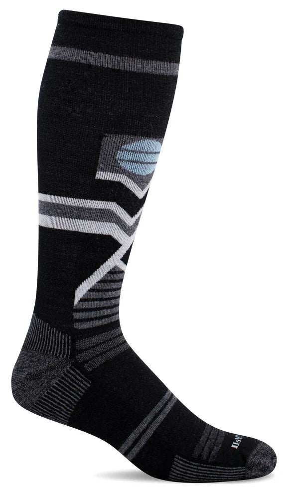 Sockwell Snow Peak SW58M Noir 900 | Compression Graduée Modérée 15-20mmHg - Boutique du Cordonnier