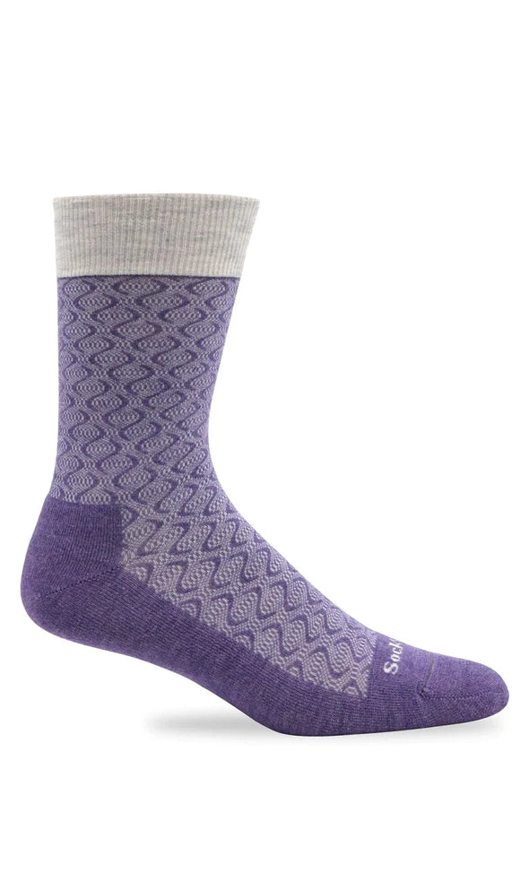 Sockwell Softie SW59W Plum 350 | Coupe Décontractée (Diabétique) - Boutique du Cordonnier