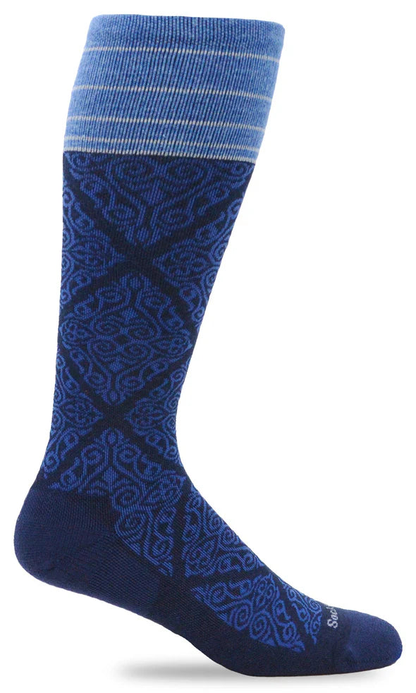 Sockwell The Raj SW70W Navy 600 | Compression Graduée Ferme 20-30mmHg - Boutique du Cordonnier