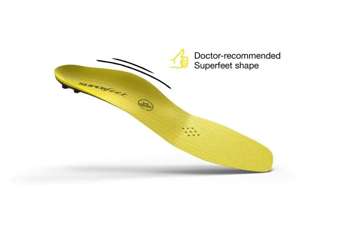 Superfeet Hockey Performance YELLOW Semelles - Boutique du Cordonnier