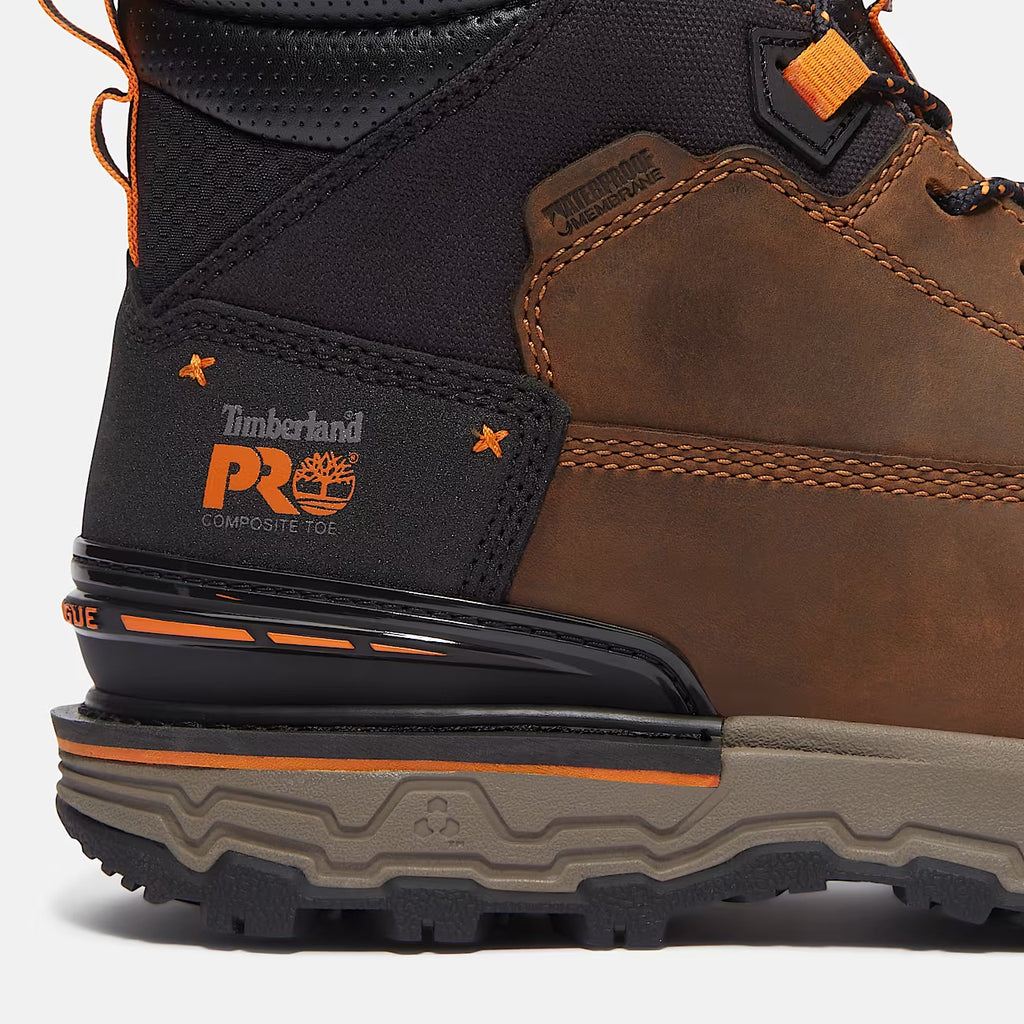 Timberland Pro BOONDOCK ULTRALIGHT 6" TB0A63GK MDBRN | Composite Toe & Imperméable - Boutique du Cordonnier