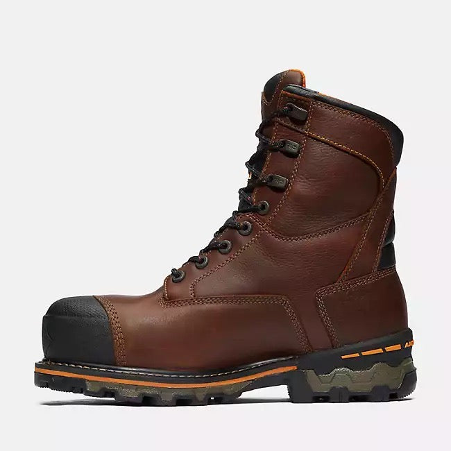 Timberland Pro 8" Boondock Brun 89646 Bottes de Travail pour Homme en Composite Imperméable isolé - Boutique du Cordonnier