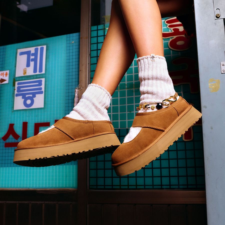 UGG Bea Mary Jane 1167612 Chestnut - Boutique du Cordonnier