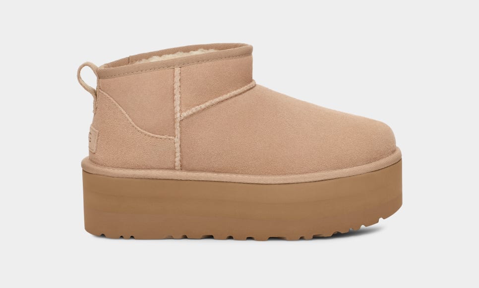 UGG Classic Ultra Mini Platform 1135092 Sand -Boutique du Cordonnier