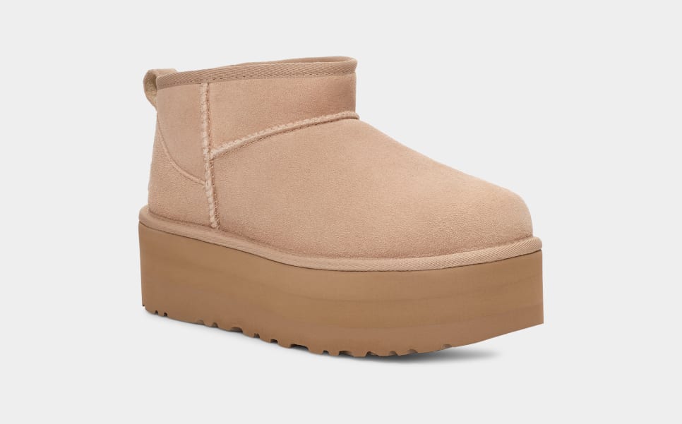 UGG Classic Ultra Mini Platform 1135092 Sand - Boutique du Cordonnier