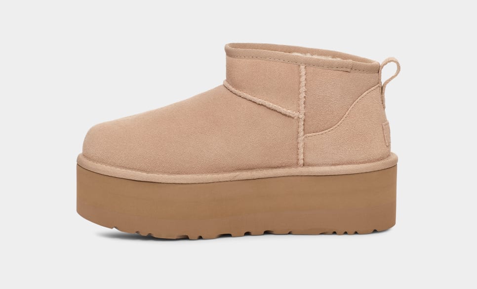 UGG Classic Ultra Mini Platform 1135092 Sand - Boutique du Cordonnier