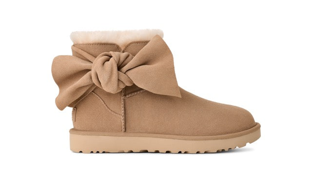 UGG Classic Mini Bow 1176310 Sand - Boutique du Cordonnier