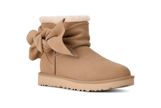 UGG Classic Mini Bow 1176310 Sand - Boutique du Cordonnier