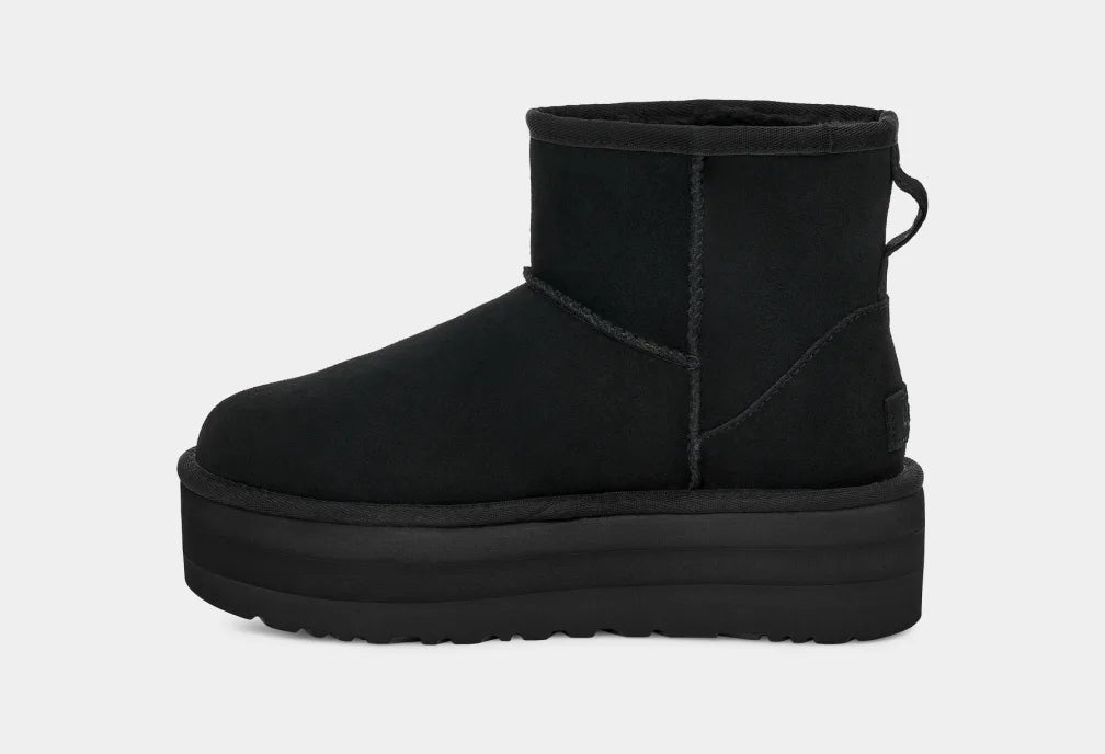 UGG Classic Mini Platform 1134991 Noir - Boutique du Cordonnier