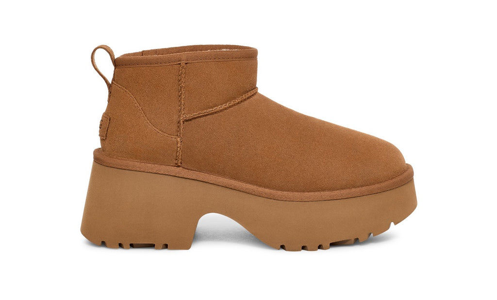 UGG Classic Ultra Mini New Heights 1158311 Chestnut - Boutique du Cordonnier
