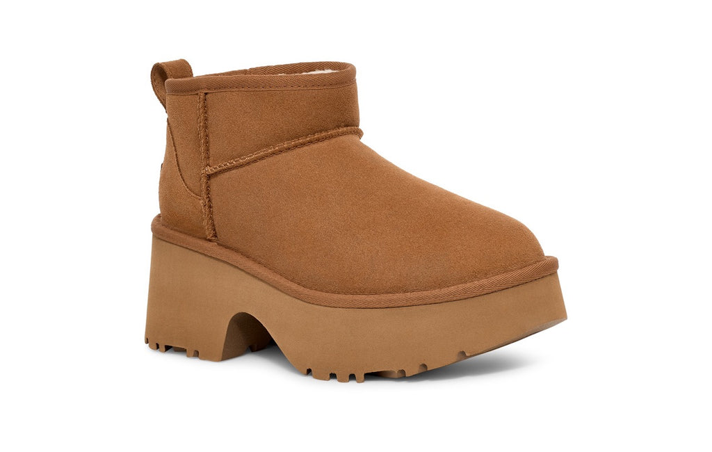 UGG Classic Ultra Mini New Heights 1158311 Chestnut - Boutique du Cordonnier
