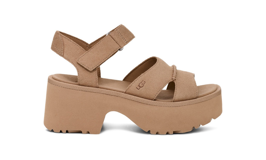 UGG New Heights Ankle Strap 1167475 Mustard Seed - Boutique du Cordonnier