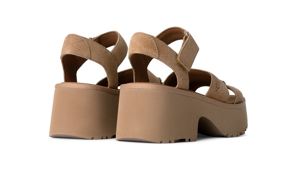 UGG New Heights Ankle Strap 1167475 Mustard Seed - Boutique du Cordonnier