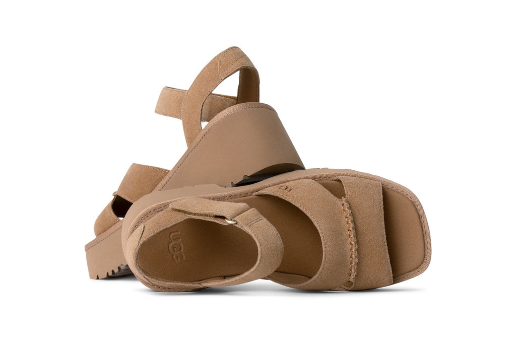 UGG New Heights Ankle Strap 1167475 Mustard Seed - Boutique du Cordonnier