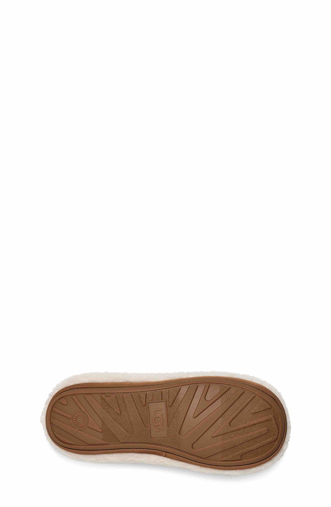 UGG Plushy Slipper 1143952 Natural/Chestnut - Boutique du Cordonnier