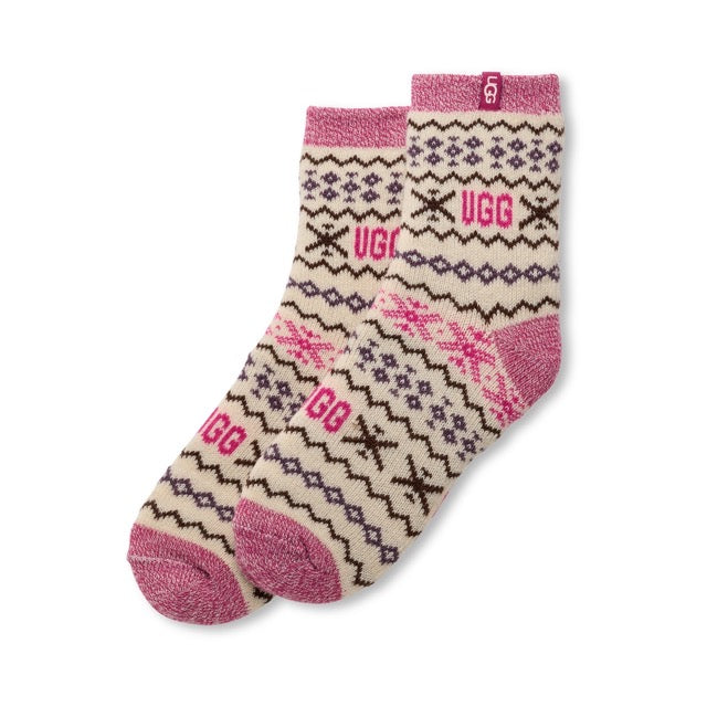 UGG W Cressida Cozy Quarter Sock 1171625 - Boutique du Cordonnier